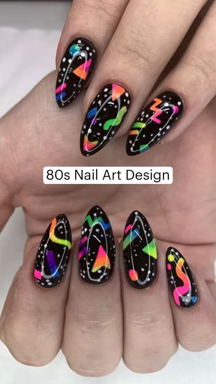 80s nail designs