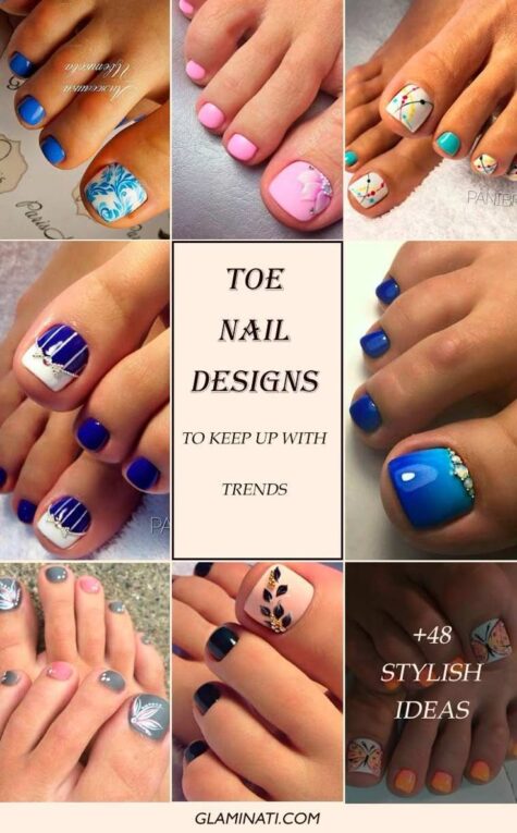Trendy Toe Nail Designs