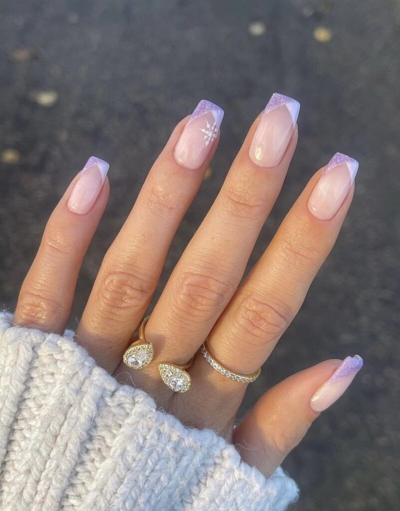 lilac nail designs