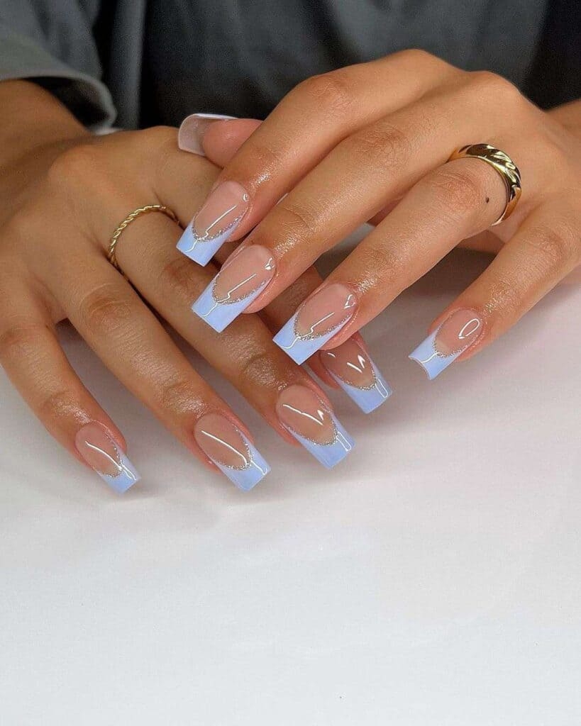 9 Square Nail Designs Square Them French Tips Up 