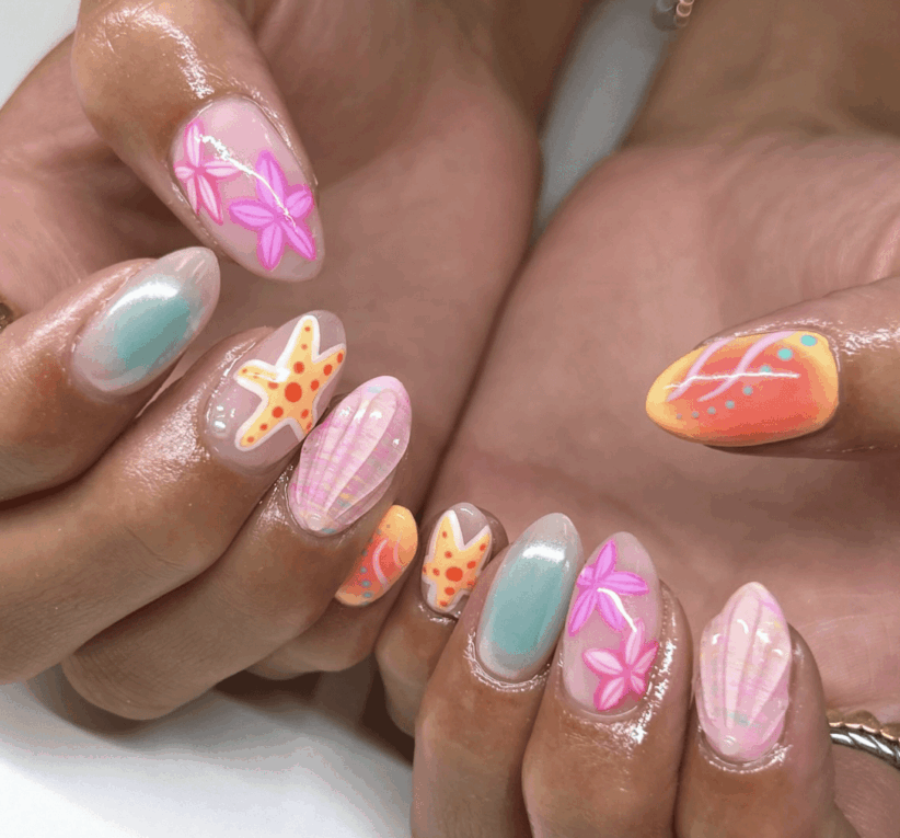 Hawaii Nails Inspo