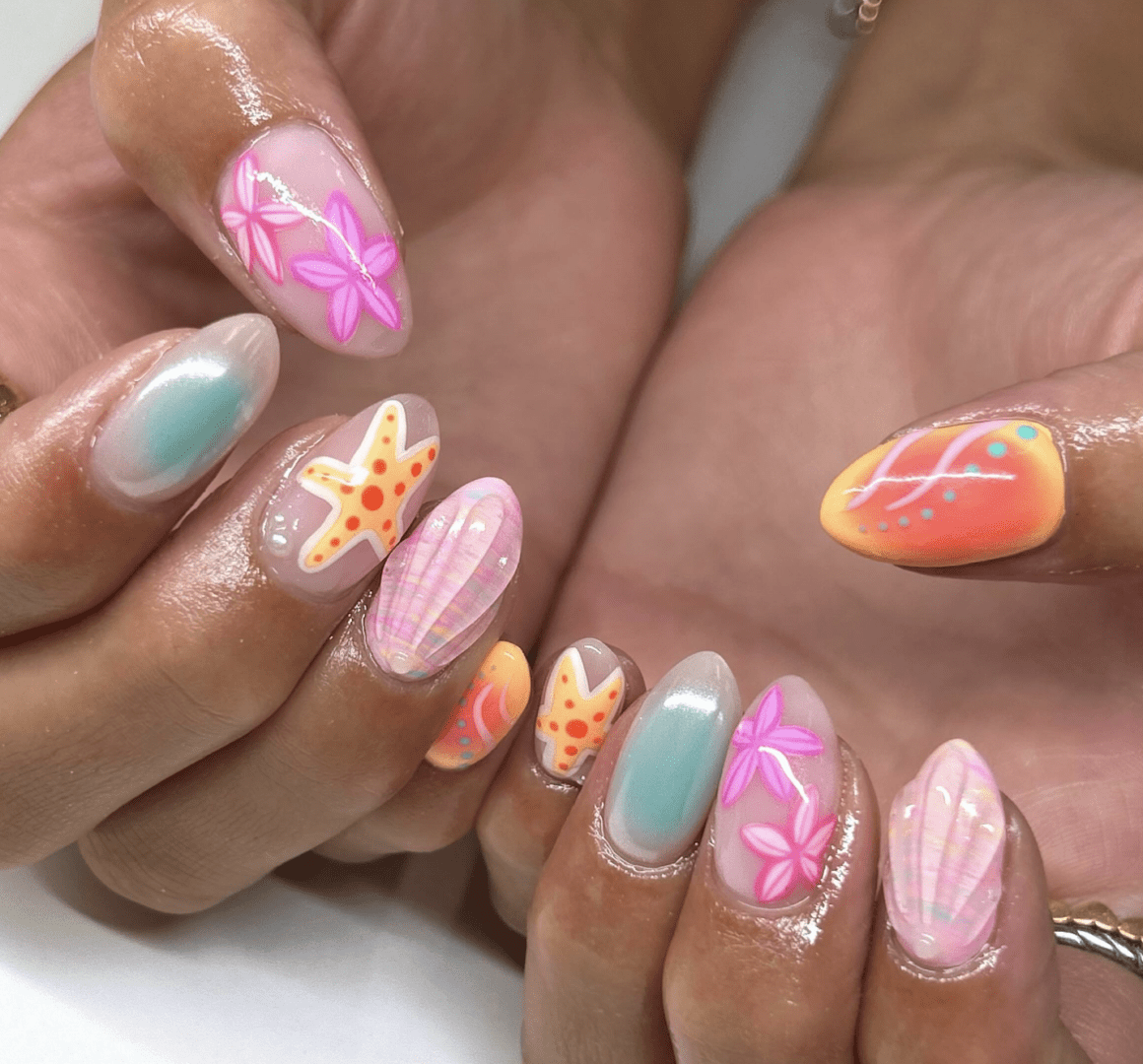 Aloha 33 Hawaii Nail Ideas To Get Island Ready Nailz In Bloom