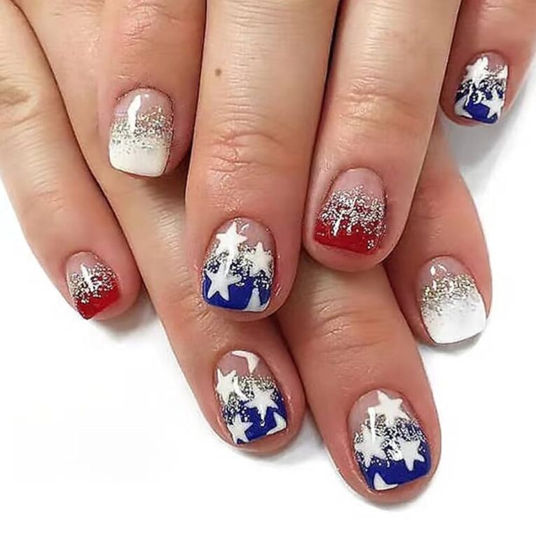 Patriotic Nail Designs