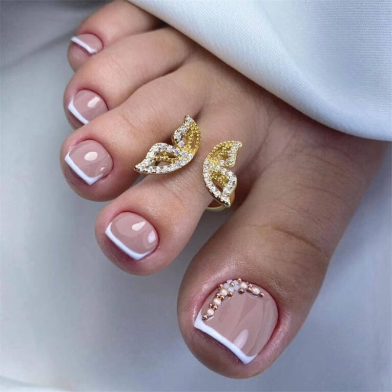 Elegant Toe Nail Designs