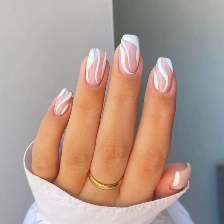 Short White Nail Designs
