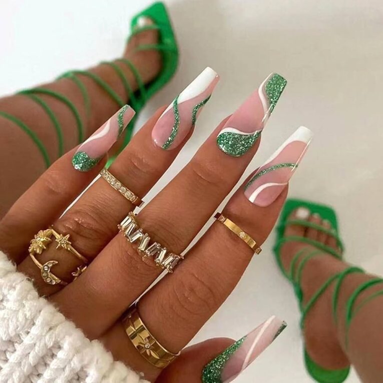 Green Nail Designs