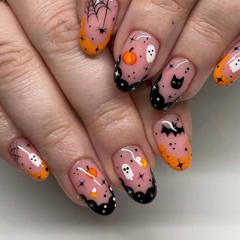 Cute Halloween Nail Designs