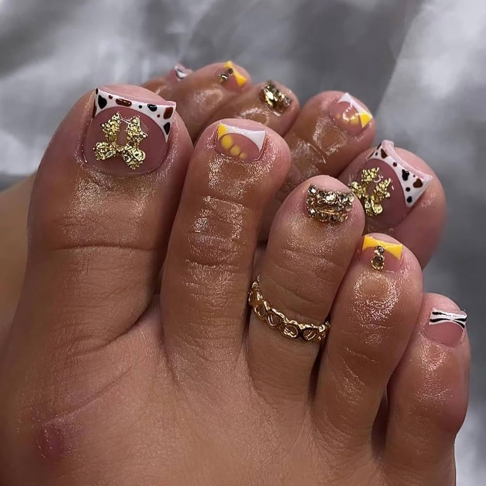 nail designs for toe nails