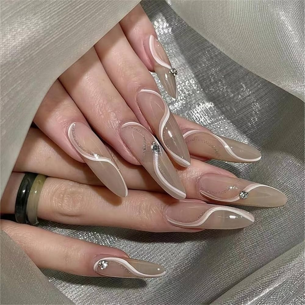 oval nail designs