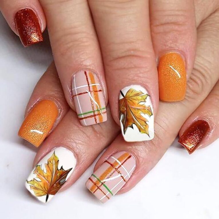 Thanksgiving Nail Design