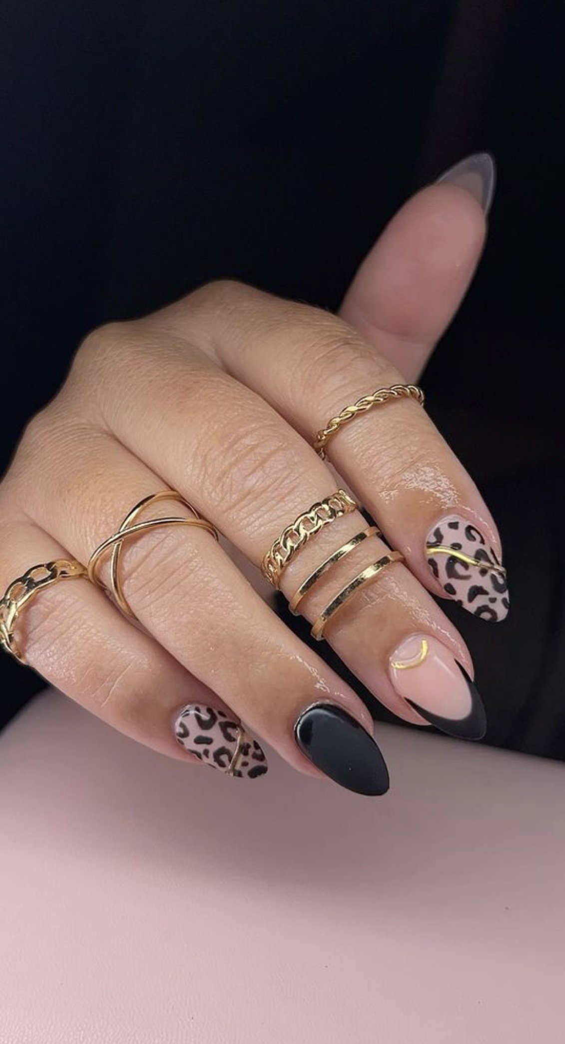 Animal Print Nails Perfect Way To Add Edge To Your Look