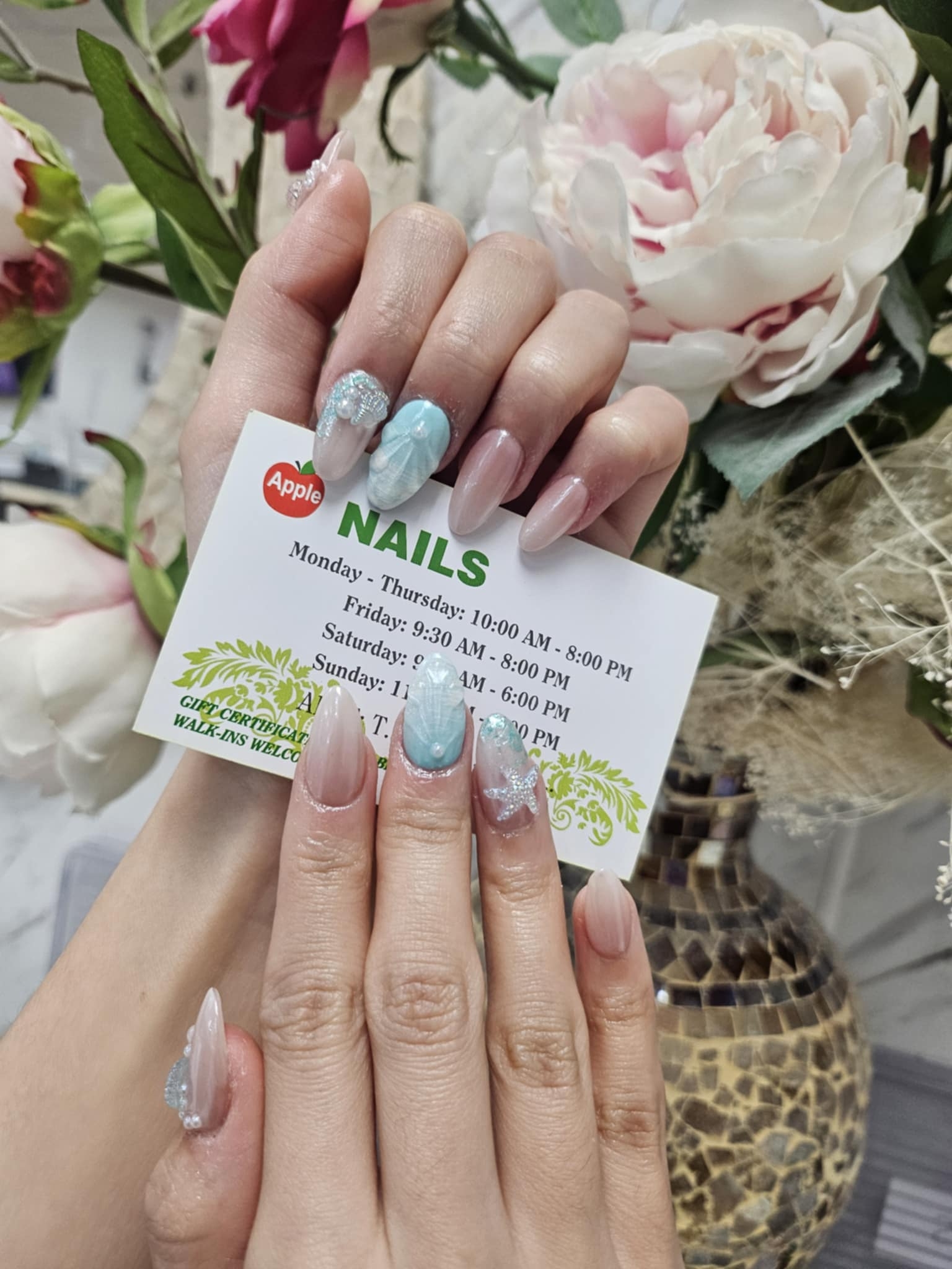 Apple Nails Best Salon Nail Apple Nails Best Salon Nail