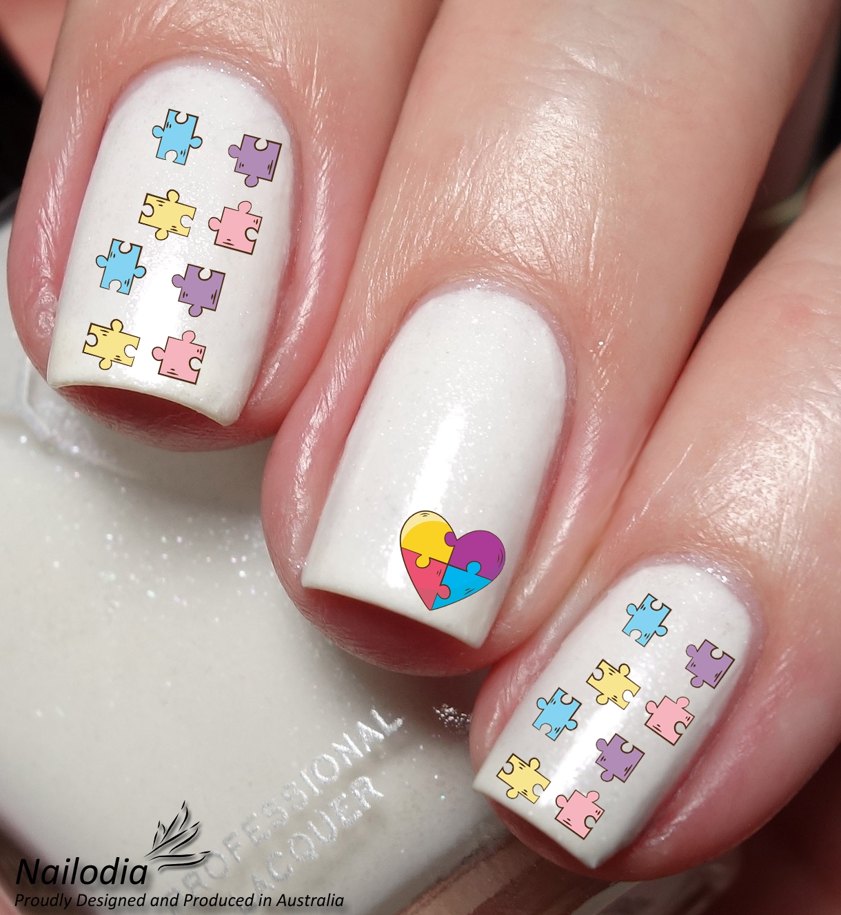 autistic nail designs autistic nail designs