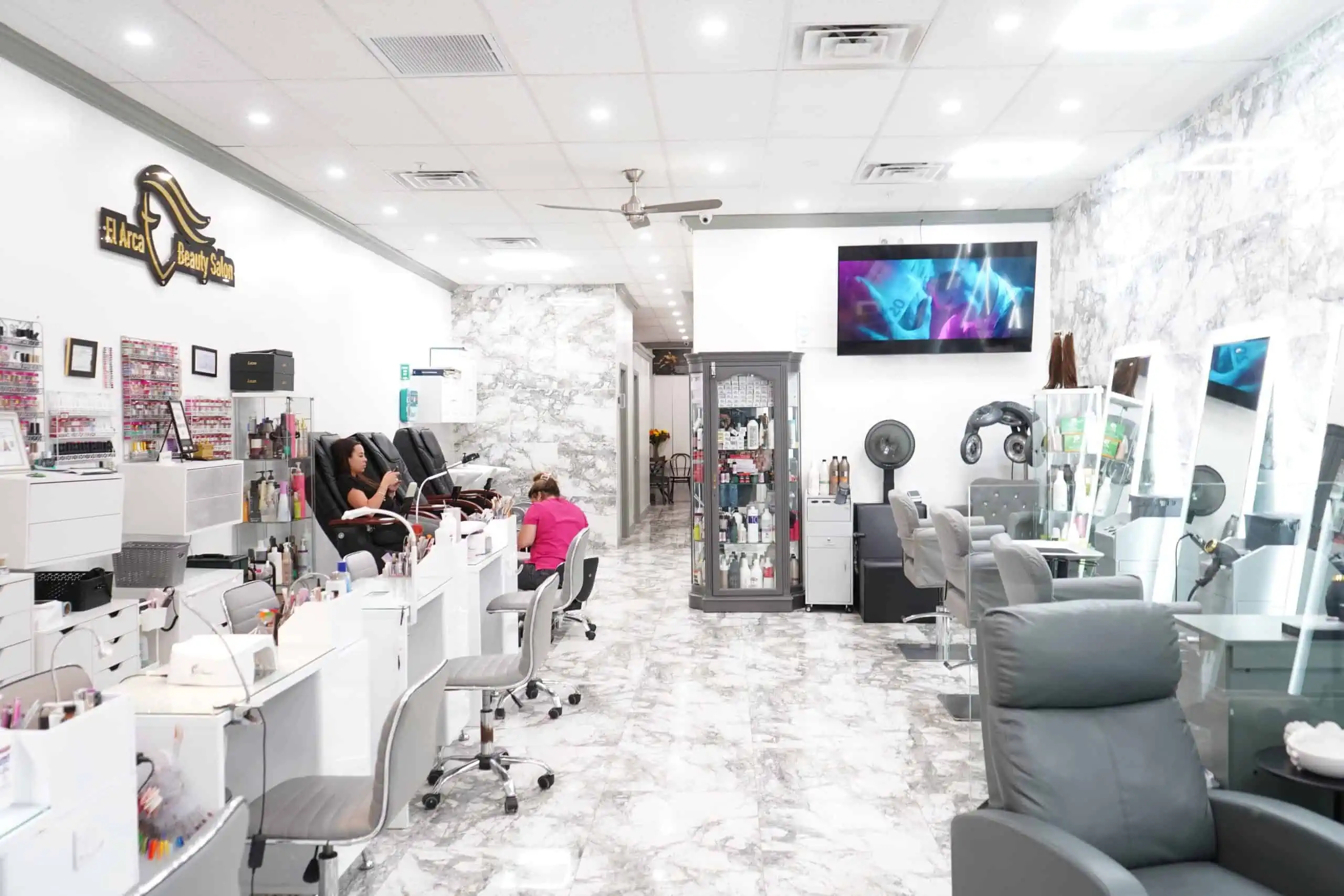 hair salon nail salon