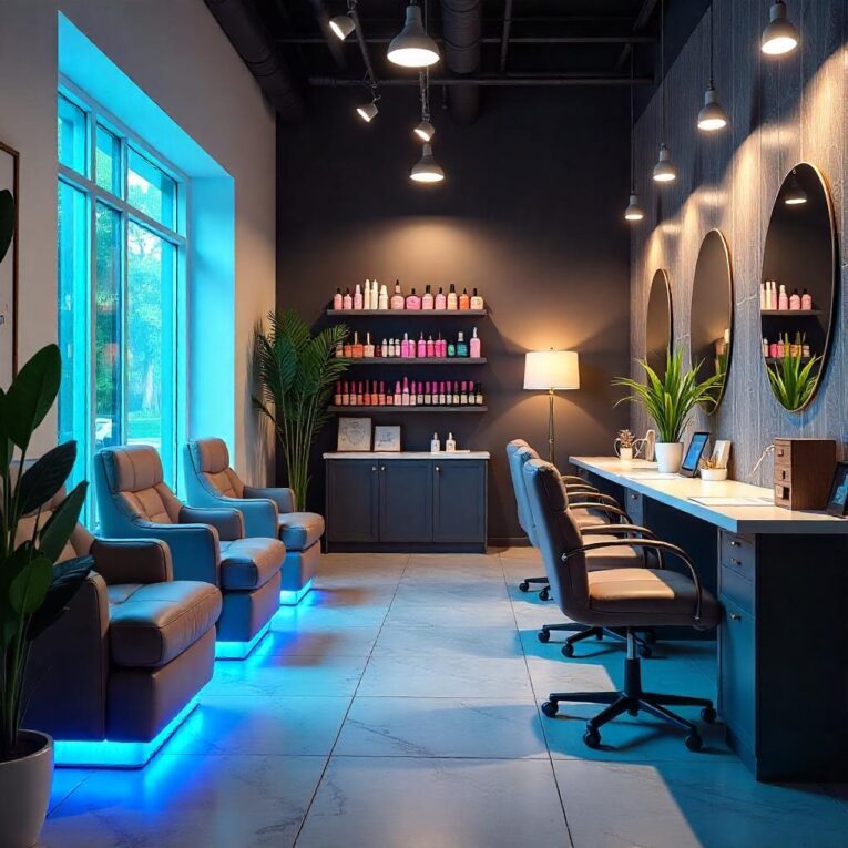 Nail Salon Interior Design