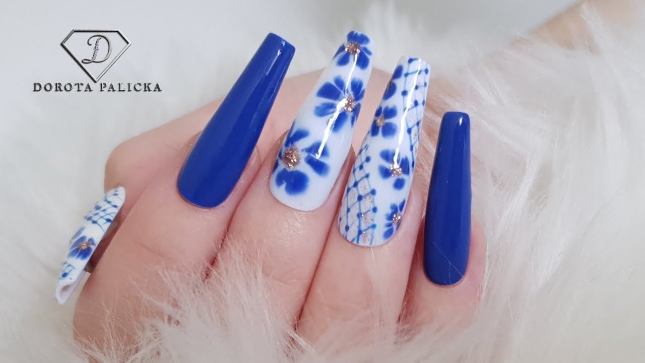 Blooming Gel Flowers Nail Art YouTube