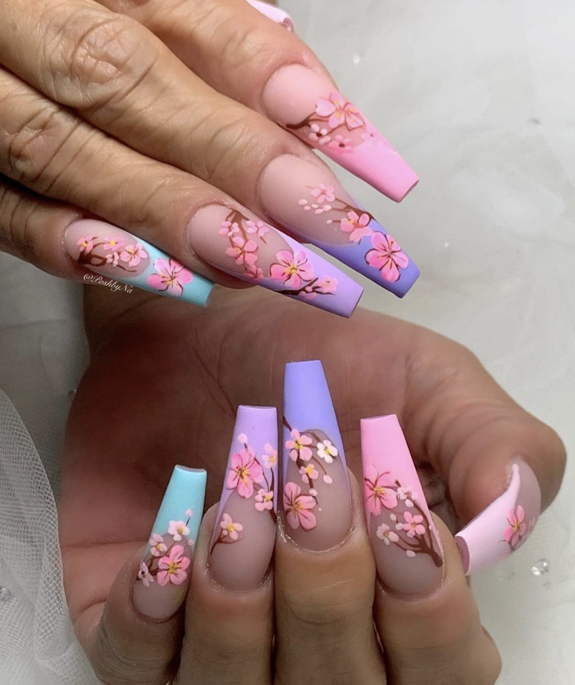 Blossom Into Beauty 34 Cherry Blossom Nail Designs Nailz In Bloom