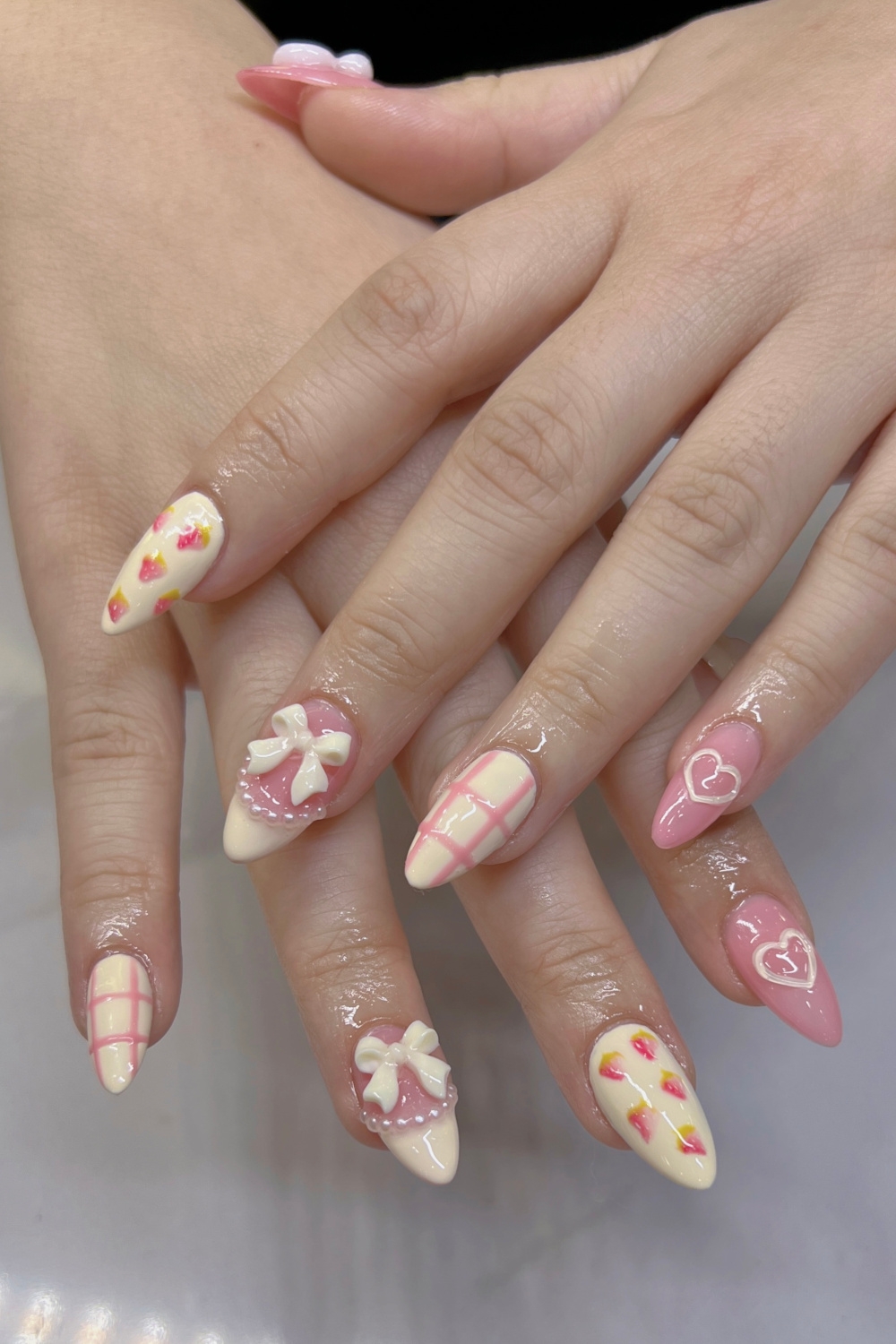 Bow Nails 15 Manicure Ideas To Try Next Health Beauty