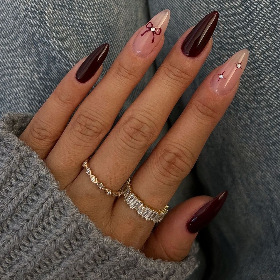 Bow Nails Are The Most Searched Manicure Right Now Glamour UK
