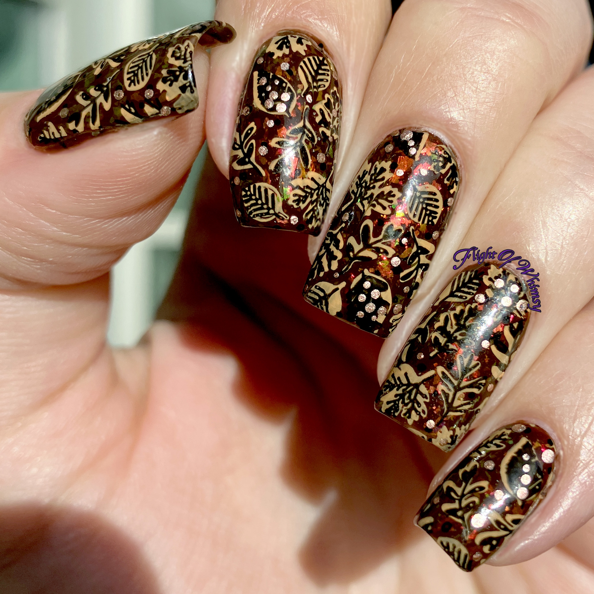 browning nail designs