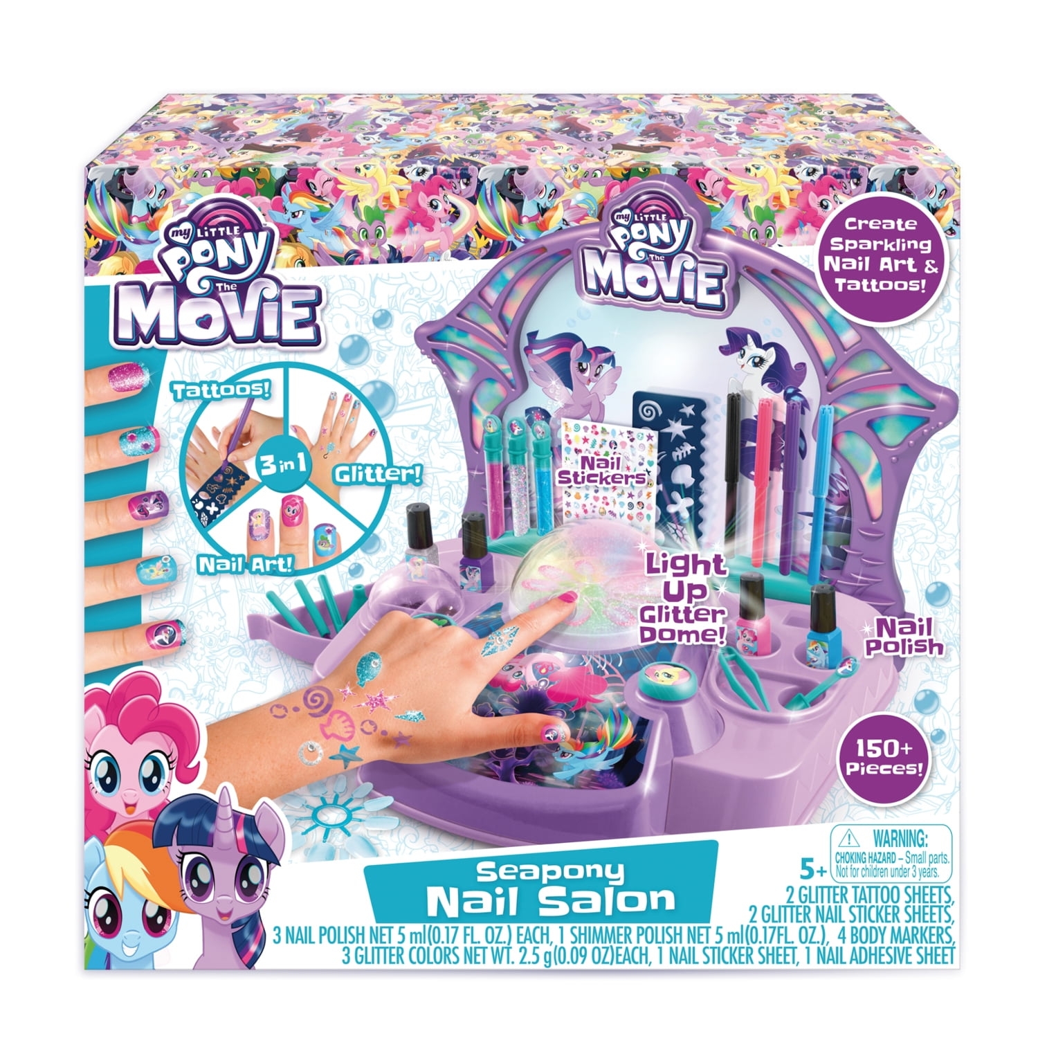 Canal Toys My Little Pony Nail Salon Walmart