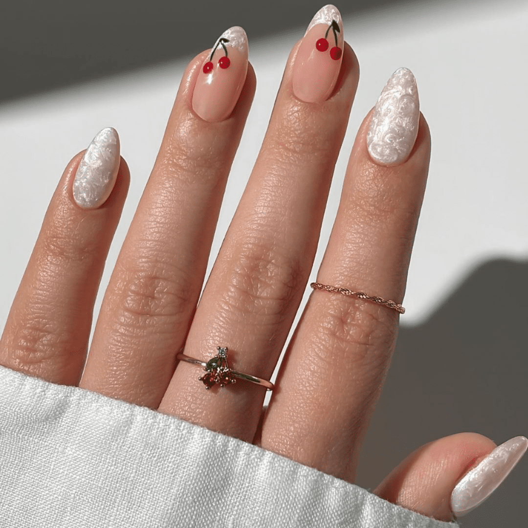 Cherry Nail Inspo 6 Cherry Nail Designs For You To Try STYLE STORIES