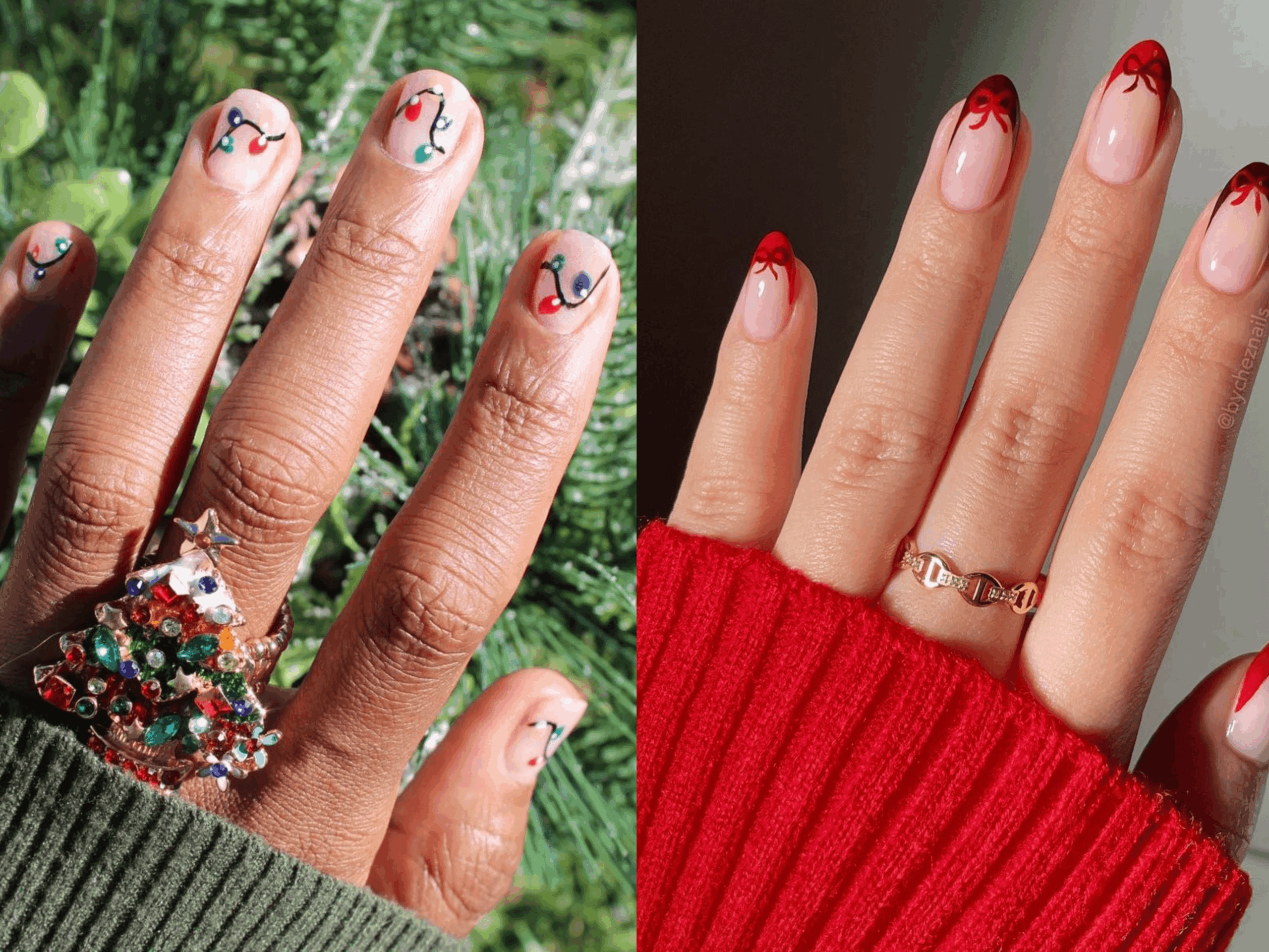 Christmas Nails 2024 80 Best Festive Nail Designs You ll Actually Want To Wear Glamour