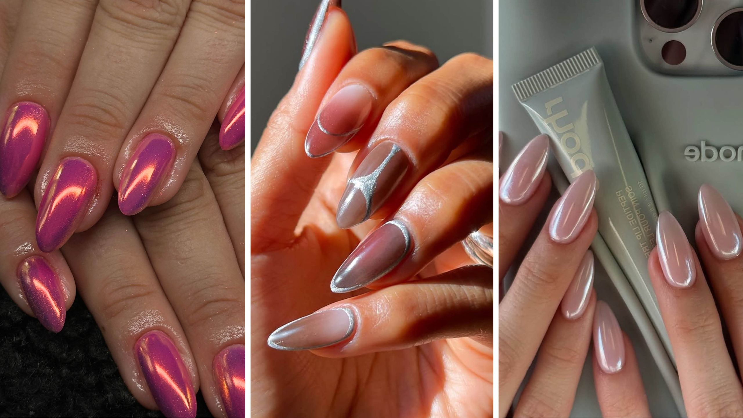 Chrome Nails Are The Ultimate Y2K Beauty Trend See Photos Allure Chrome Nails Are The Ultimate Y2K Beauty Trend See Photos Allure