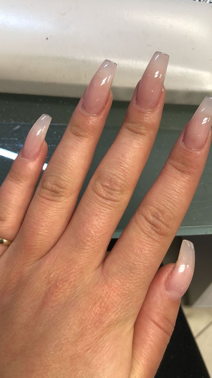 Clear Gel Acrylic Nails Different Nail Designs