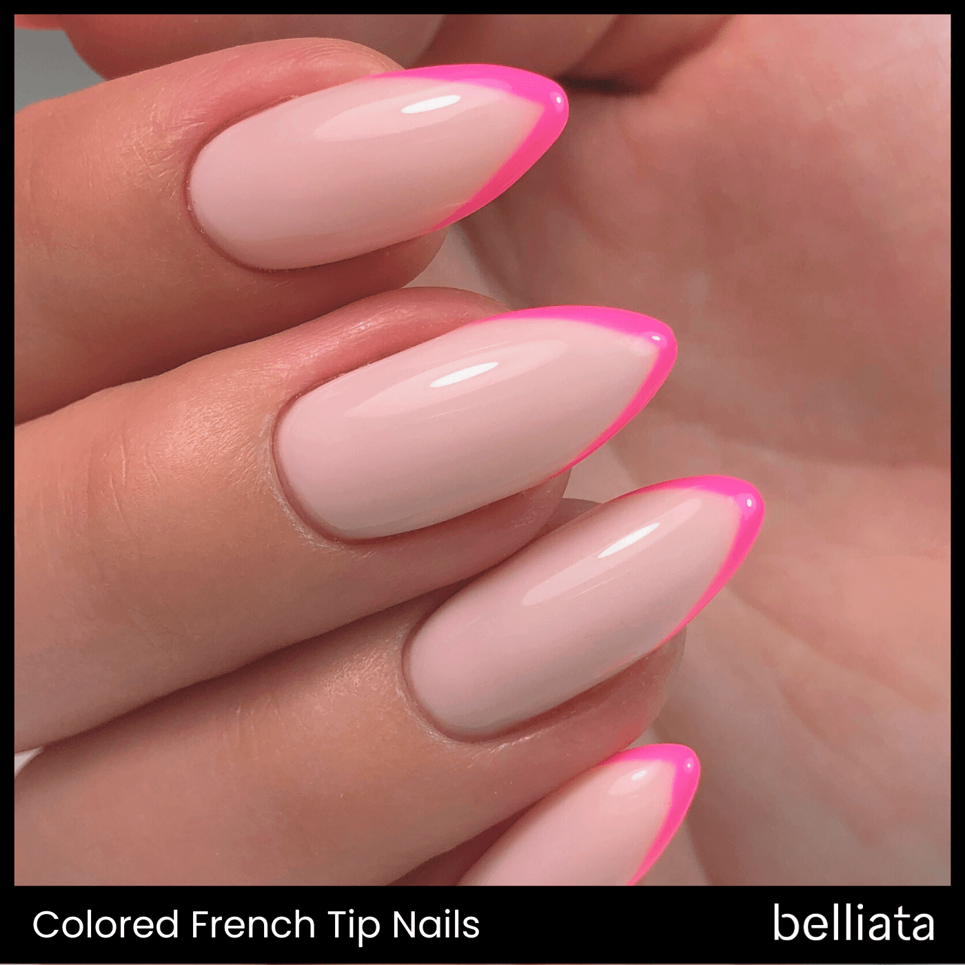 Colored French Tip Nails 35 Ideas For 2025 Belliata