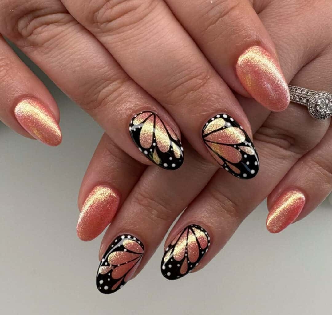 Coral Nails Get Inspired With 19 Designs Using The Trending Summer Colour Scratch