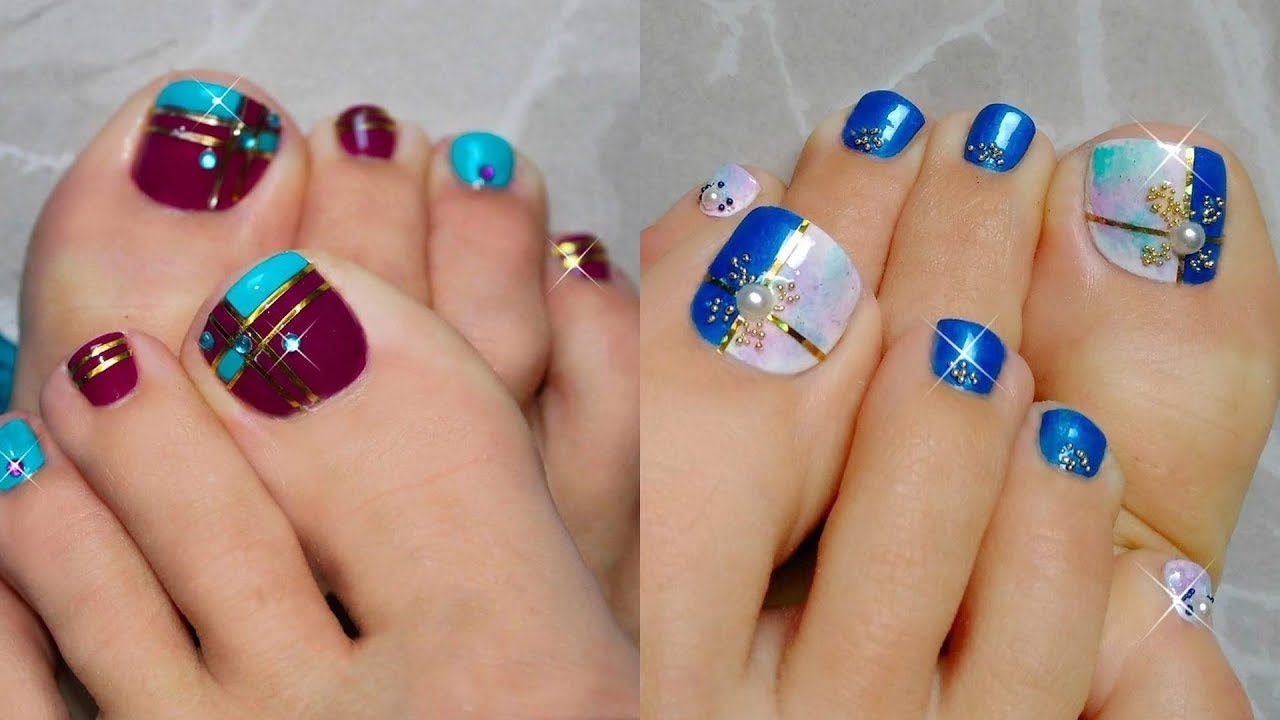 toe nail design ideas