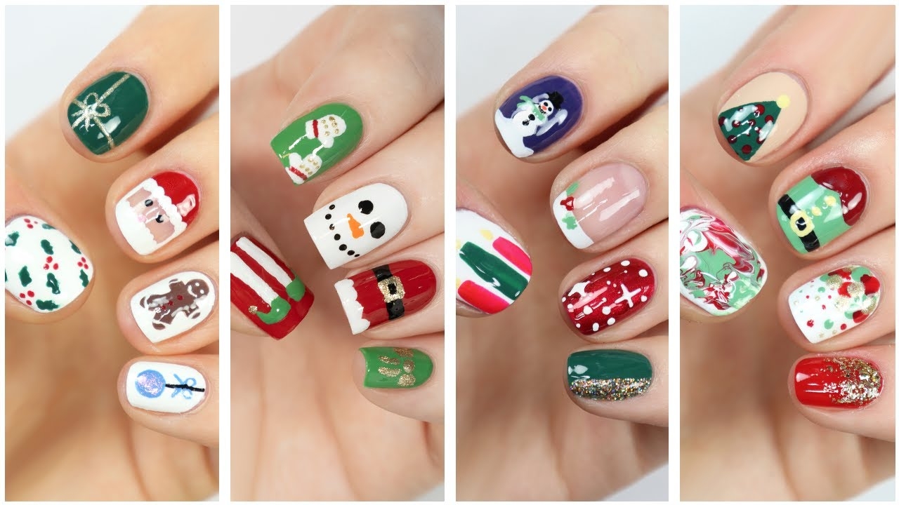 christmas nails designs