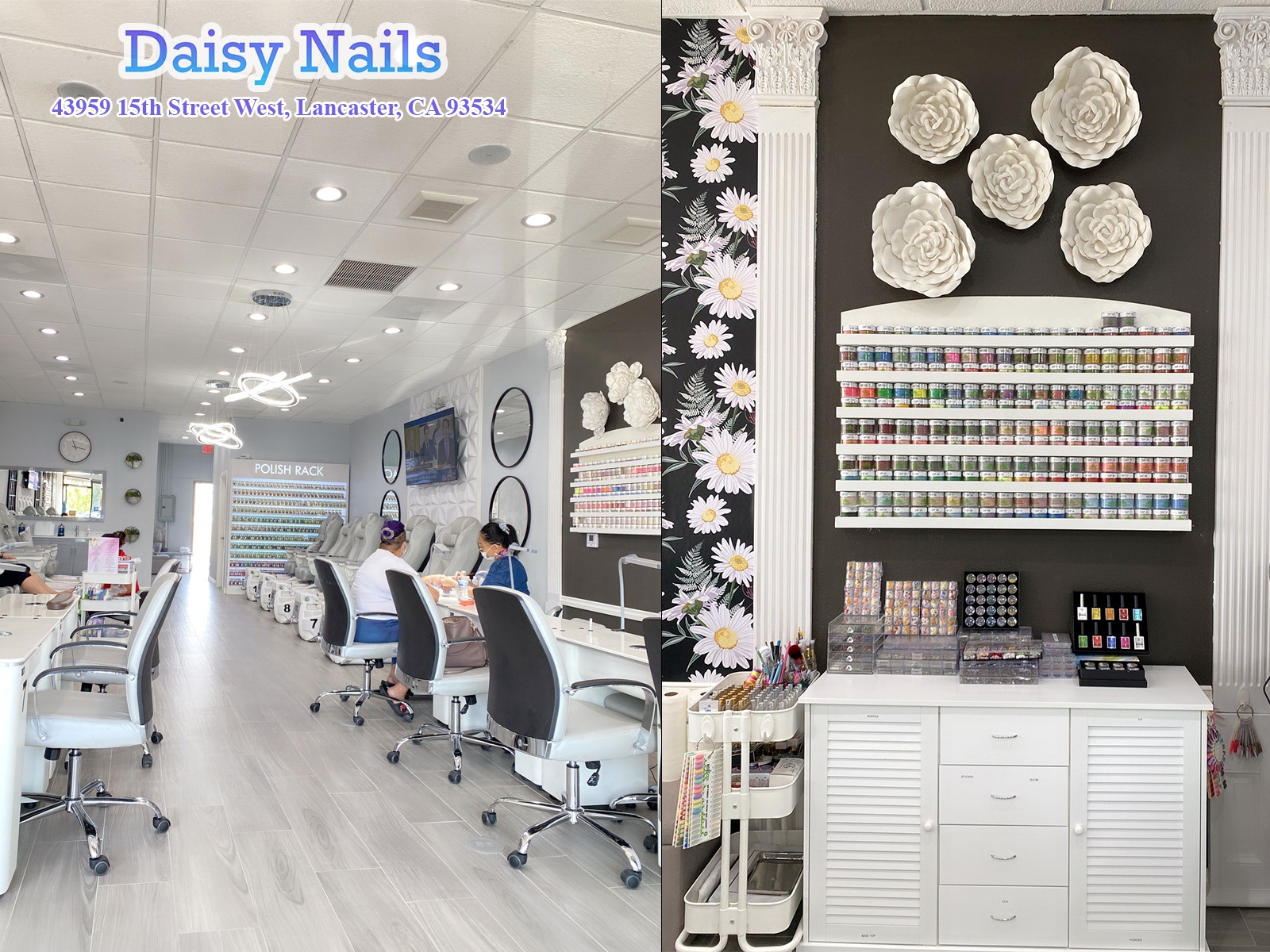 Daisy Nails Nail Salon 93534 Manicure Pedicure Lancaster CA