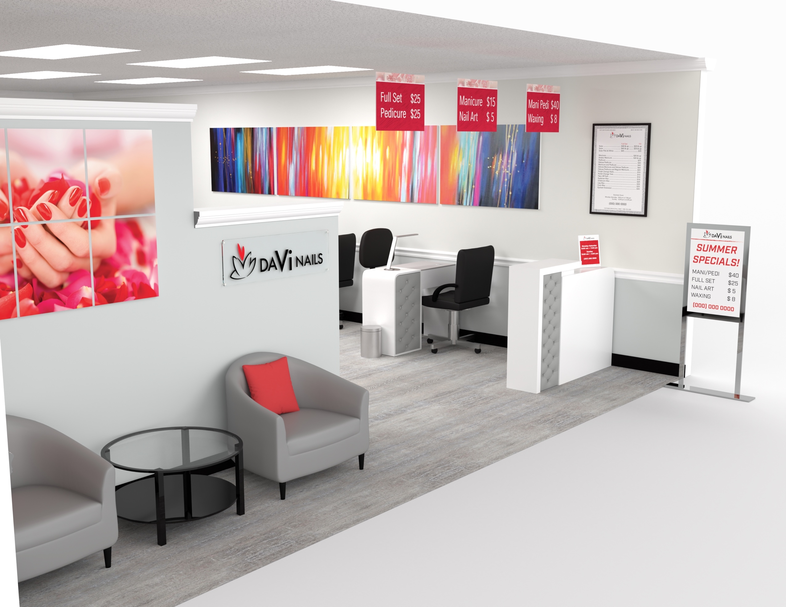 nail salon walmart