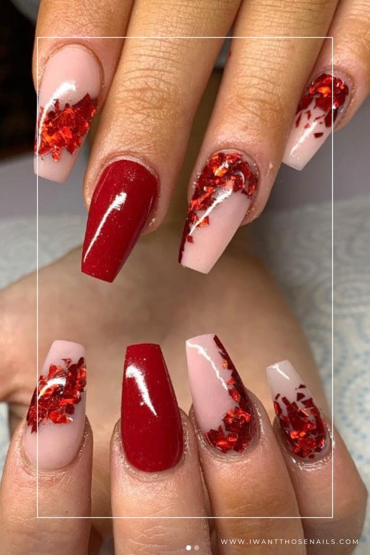 red and gold nail designs red and gold nail designs