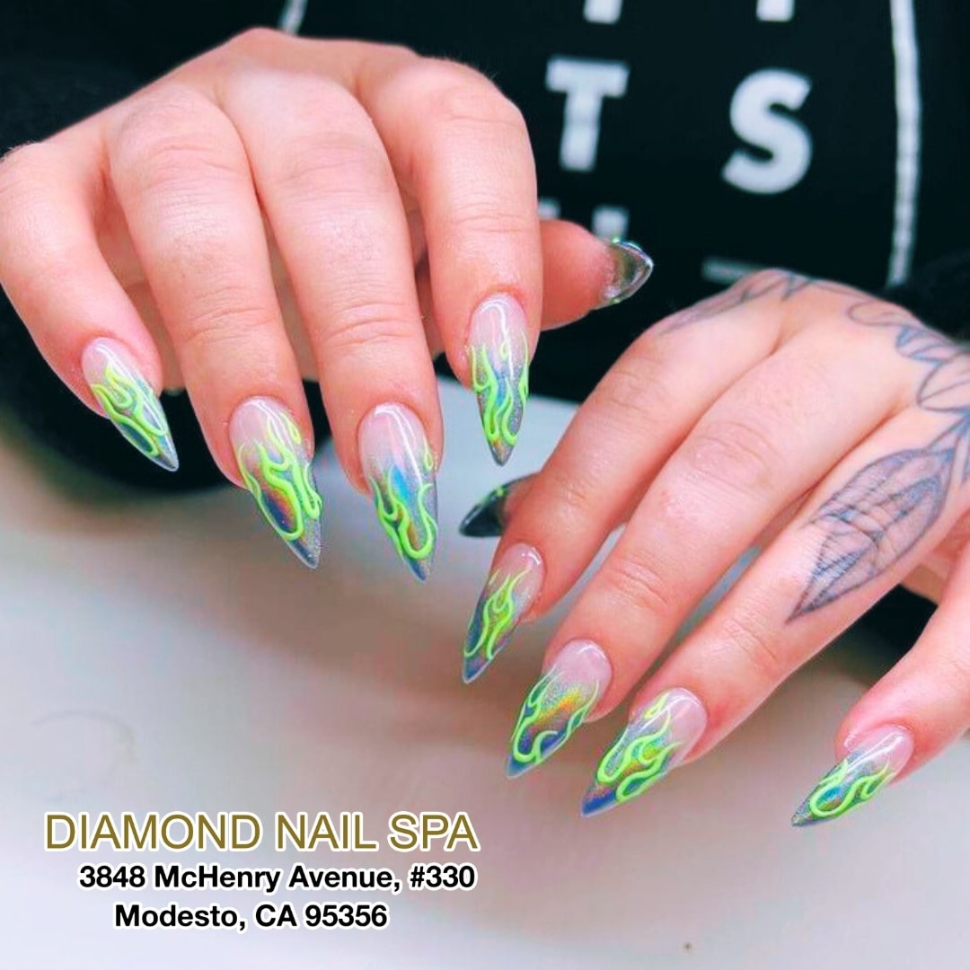 Diamond Nail Spa Ideal Salon In North Point Landing Modesto CA 95356