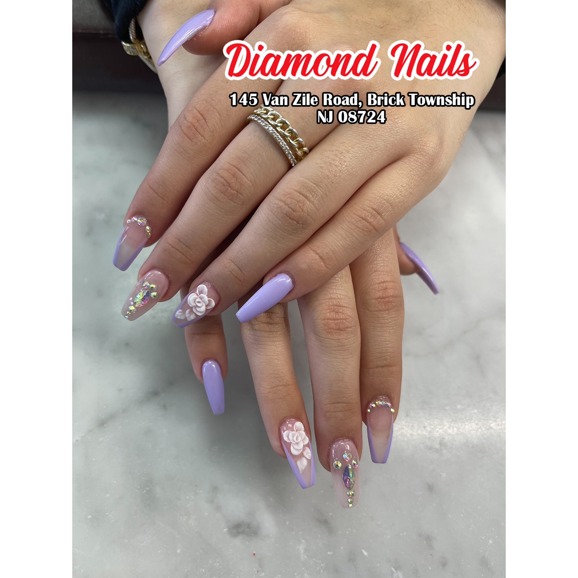 Diamond Nails Nice Place For Nail Care In Brick Township NJ 08724