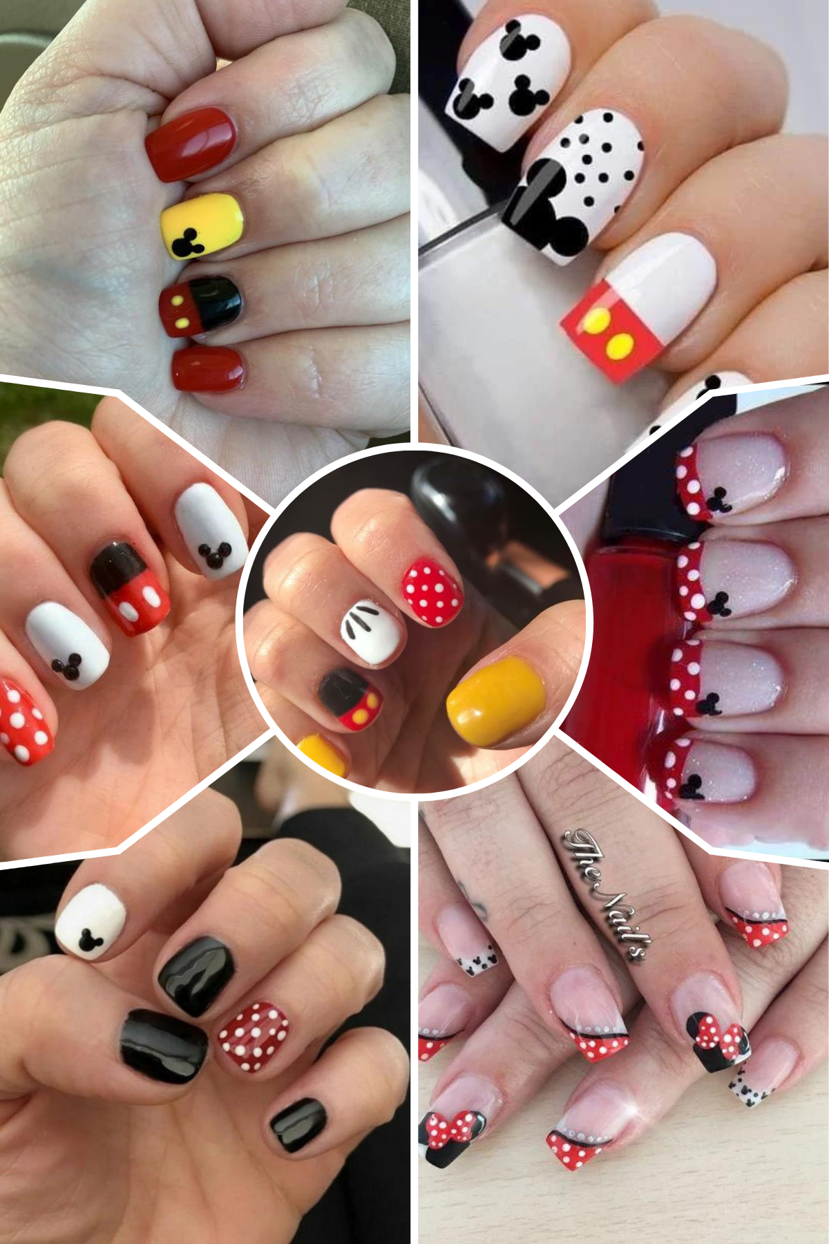 Disney Magic At Your Fingertips Mickey Minnie Nail Art Inspiration