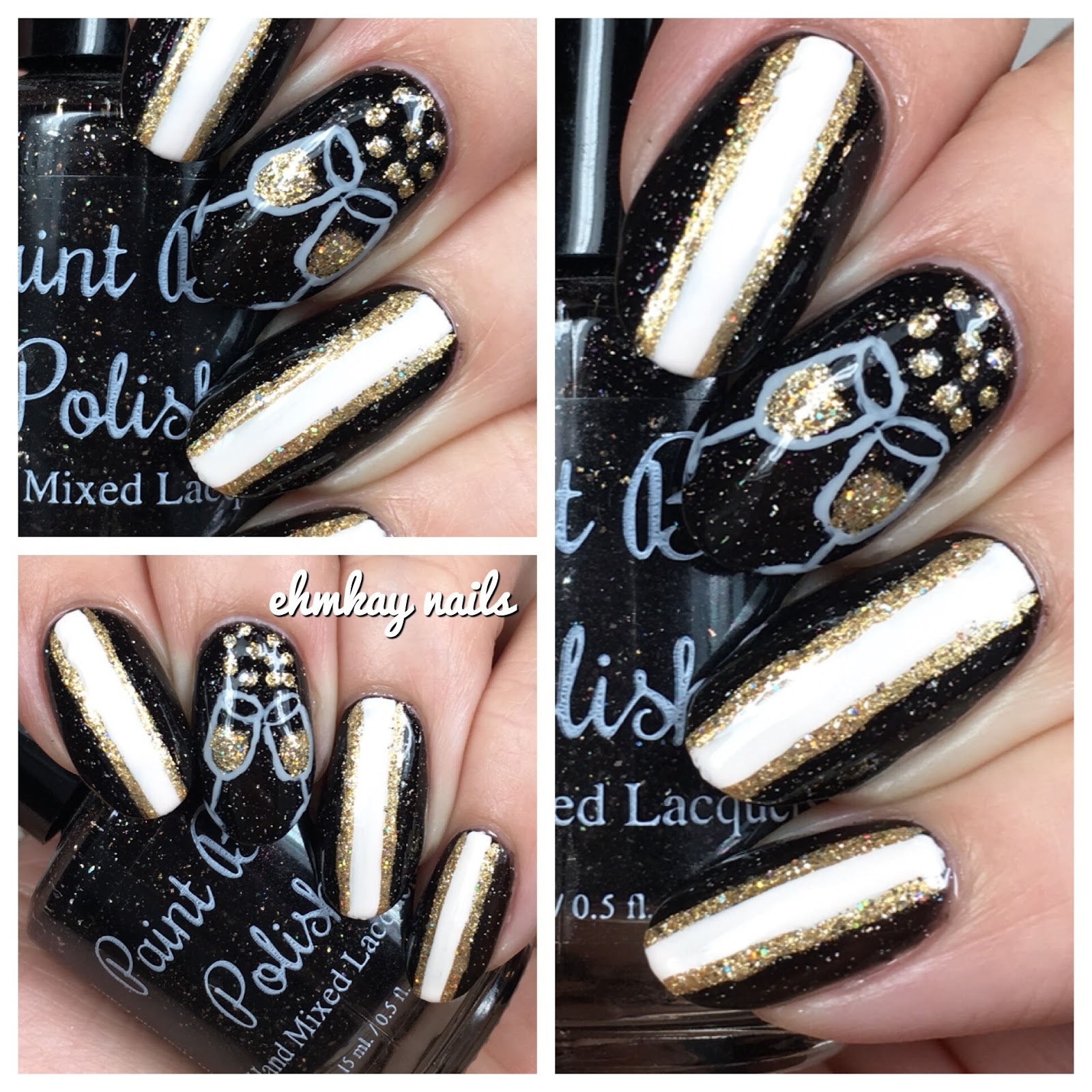 new years nail designs