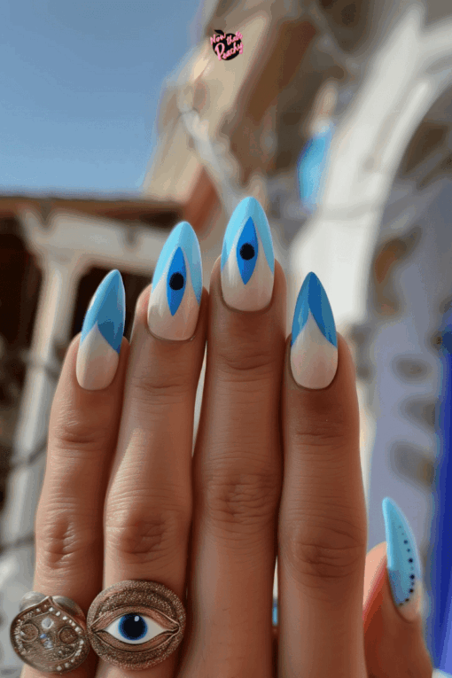 Evil Eye Obsession 12 Nail Art Trends Now Thats Peachy