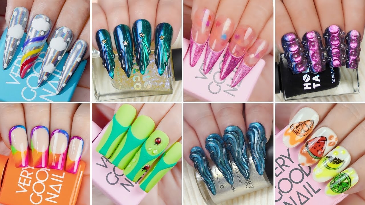 Extreme Acrylic Designs Creative Nail Artist Trendy Manicure Ideas Viral Nail Art 2025 YouTube