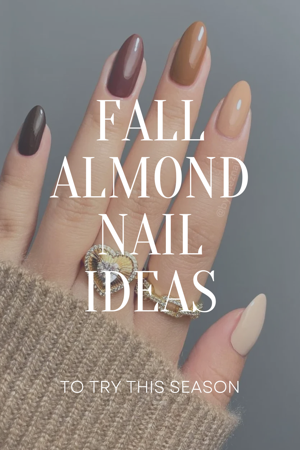 Fall Almond Nails The Gray Details Lifestyle Blog