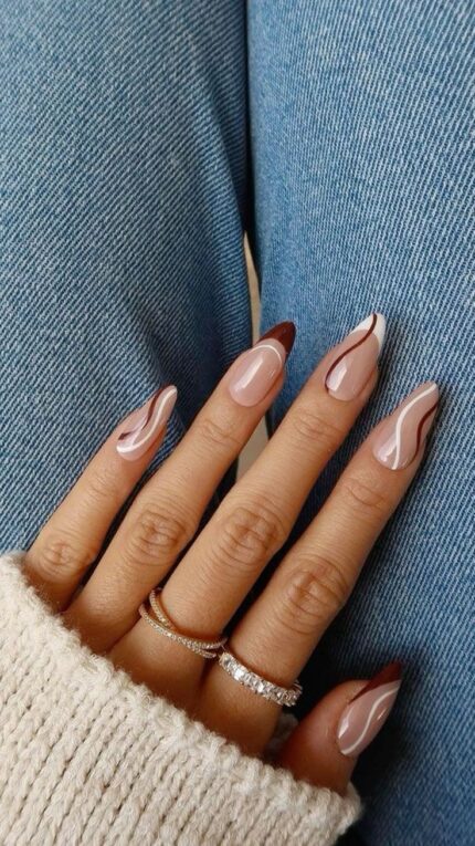Fall Nails Halloween Nails Nails Inspo Acrylic Nails Nails Autumn 2022 Fall Nail Designs Trendy Nail