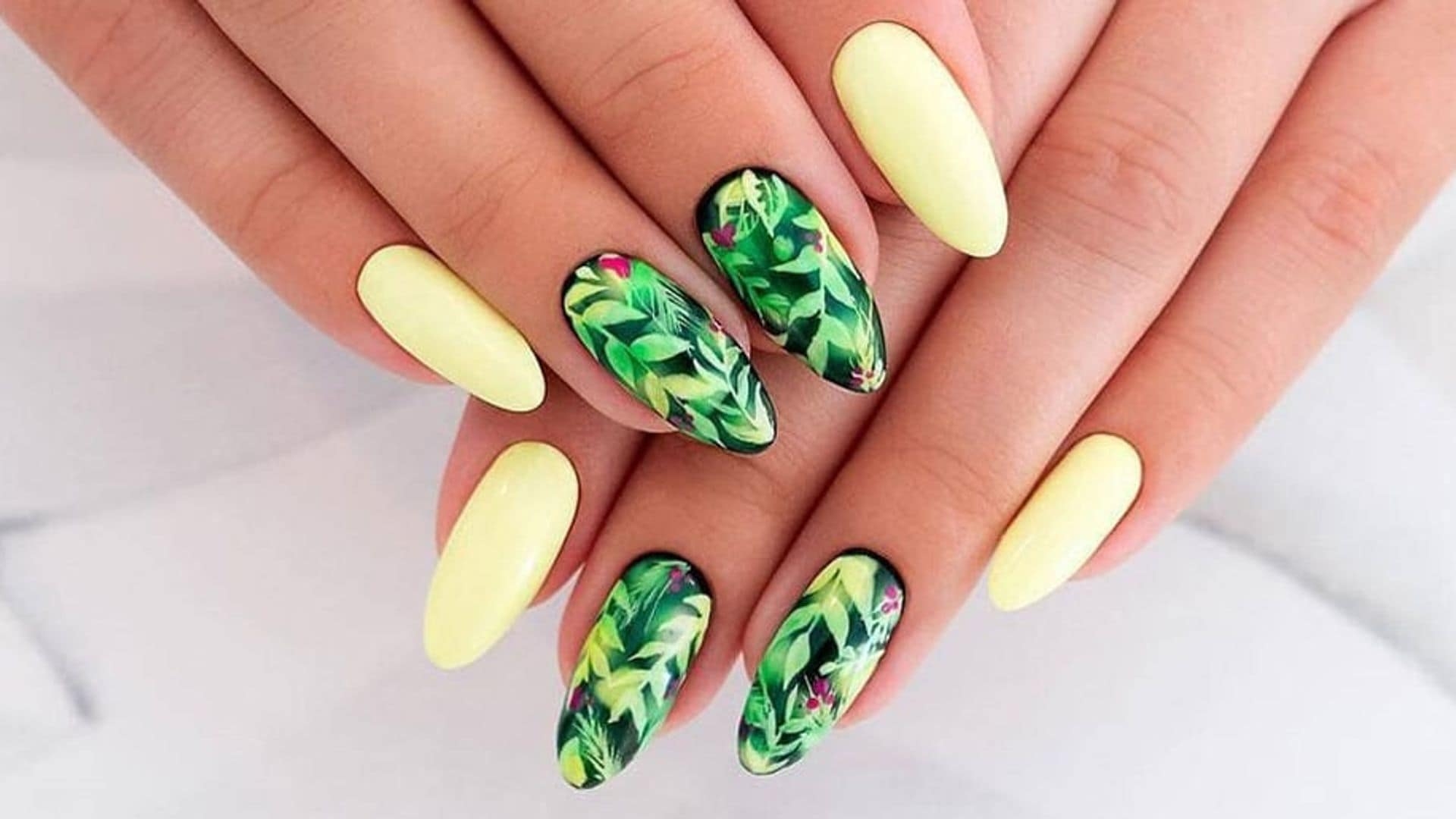 Feeling Tropical This Summer Try These Island inspired Nails At Your Next Mani Appointment