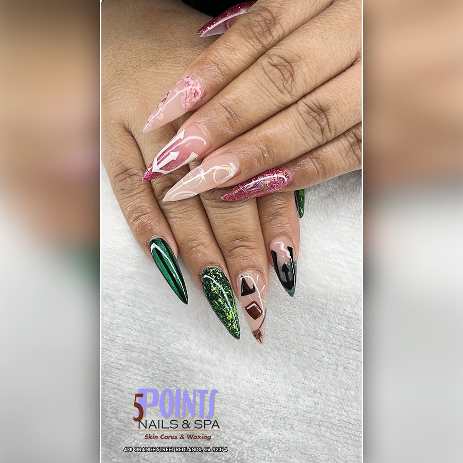 Five Points Nails Nail Salon 92374 Redlands CA