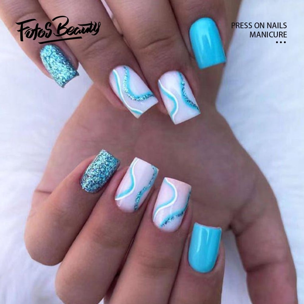 short fake nail designs