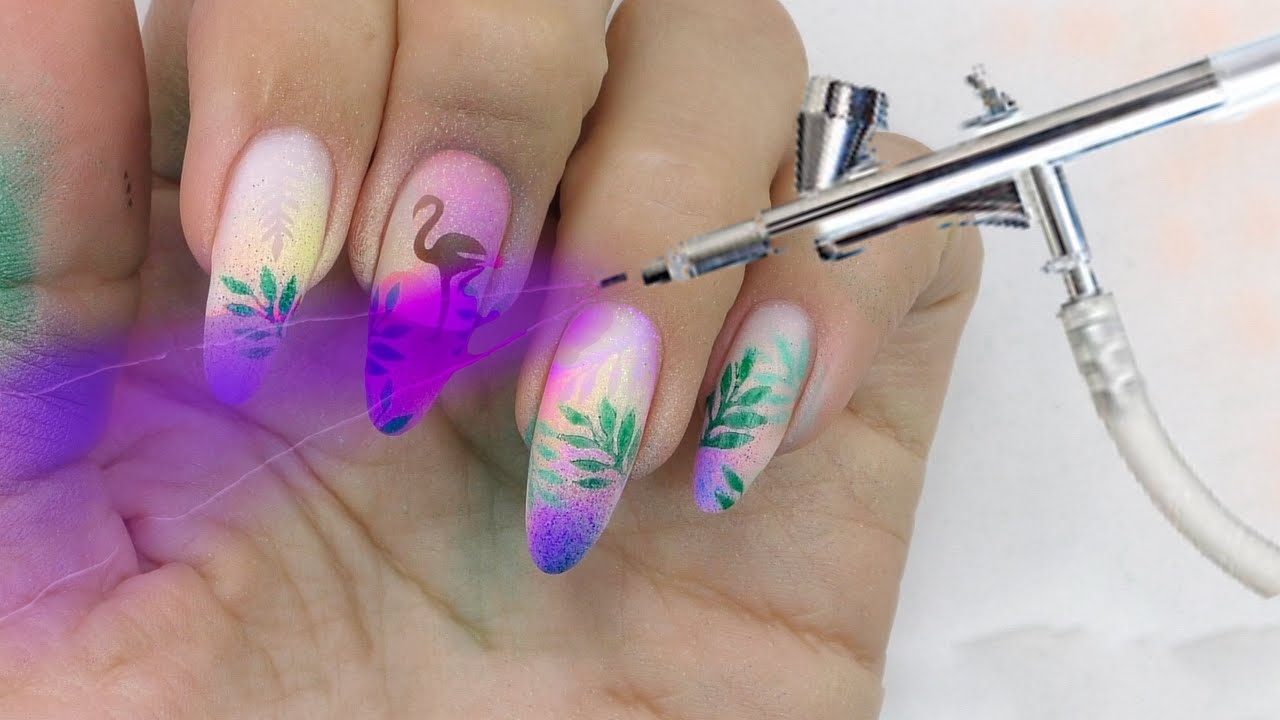 Airbrush Nail Designs