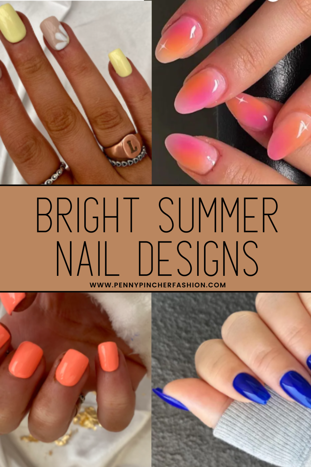 Get Inspired 22 Bright Summer Nail Designs Penny Pincher Fashion Blog
