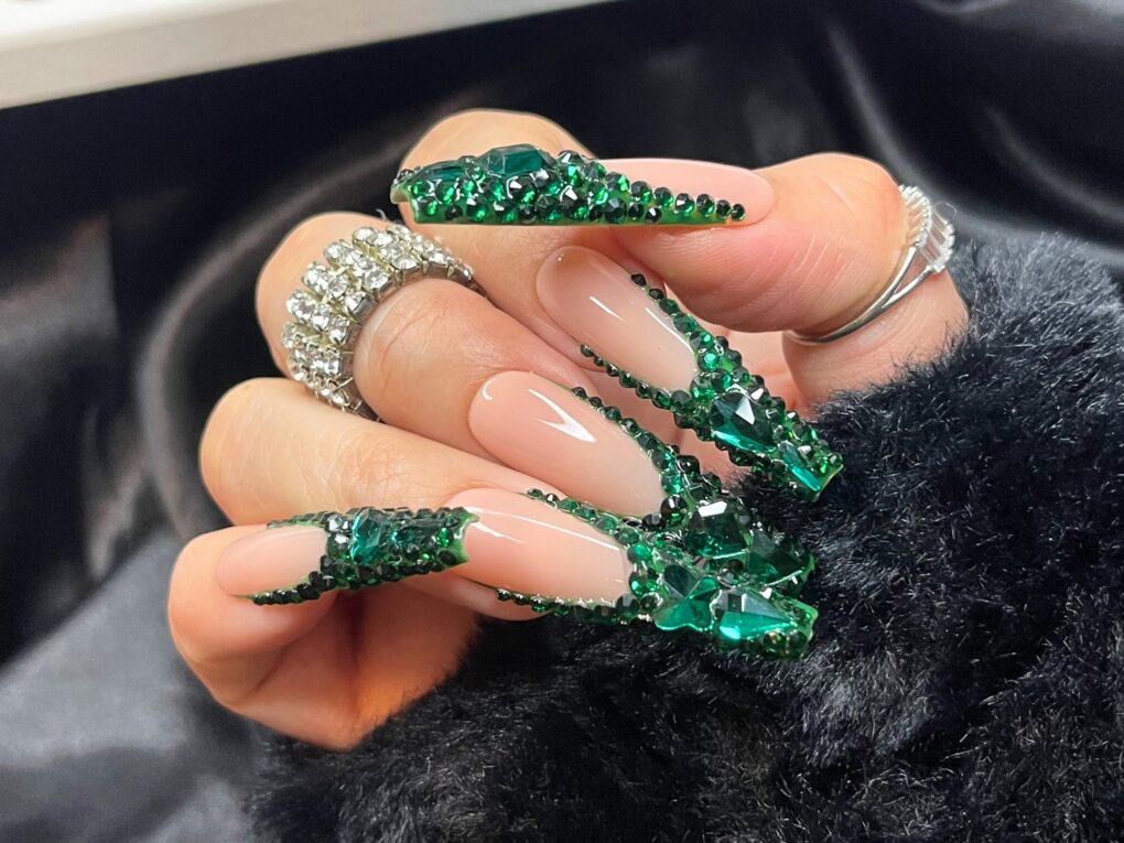 Emerald Green Nail Designs